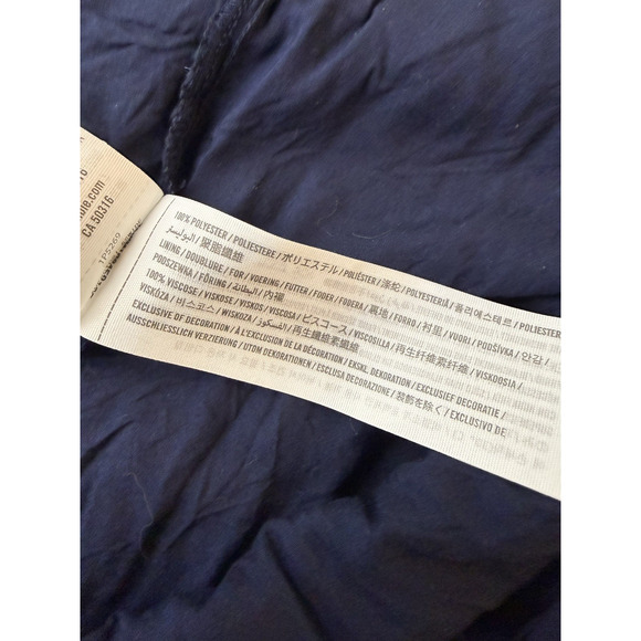 Abercrombie & Fitch Tiered Maxi Dress Womens S Navy Floral Cottagecore Feminine - Picture 6 of 9